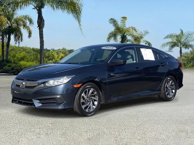 used 2018 Honda Civic car, priced at $16,999