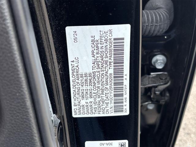 used 2024 Honda Accord car, priced at $25,891