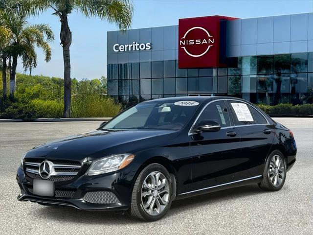 used 2016 Mercedes-Benz C-Class car, priced at $14,999