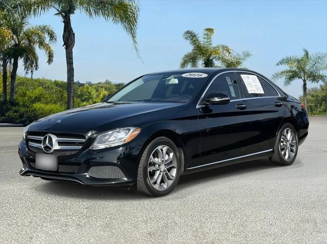 used 2016 Mercedes-Benz C-Class car, priced at $10,999