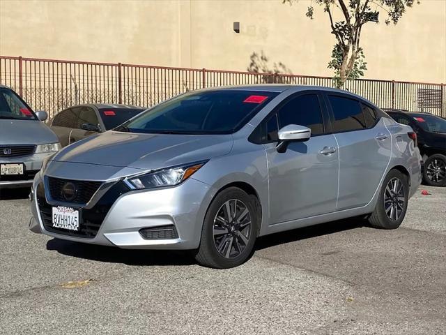 used 2021 Nissan Versa car, priced at $13,499