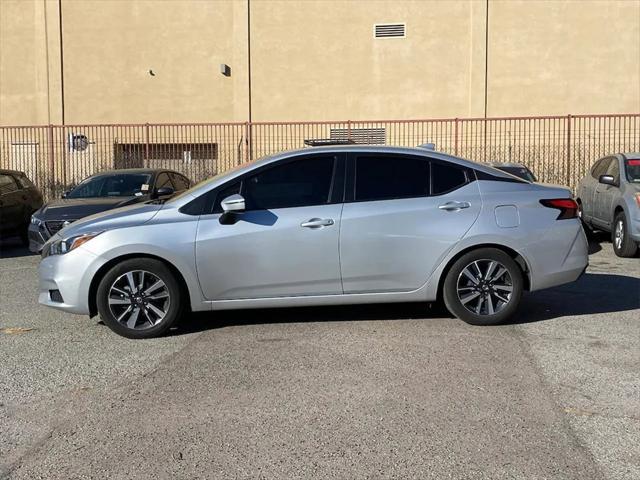 used 2021 Nissan Versa car, priced at $13,499