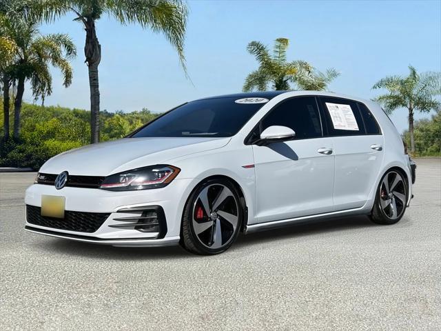 used 2020 Volkswagen Golf GTI car, priced at $24,710