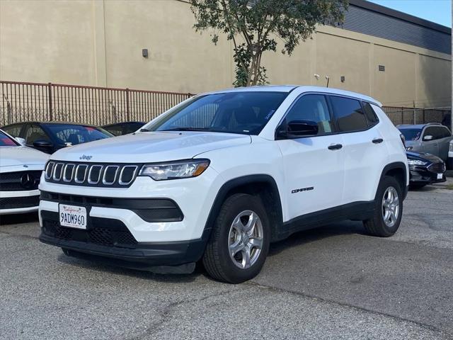 used 2022 Jeep Compass car, priced at $18,499