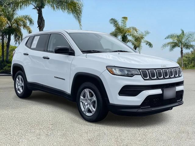 used 2022 Jeep Compass car, priced at $17,499