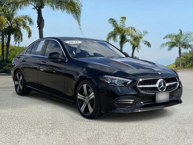 used 2022 Mercedes-Benz C-Class car, priced at $32,999