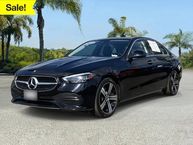 used 2022 Mercedes-Benz C-Class car, priced at $32,999