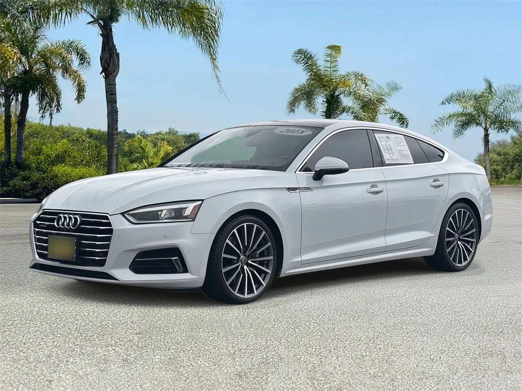 used 2018 Audi A5 car, priced at $17,500