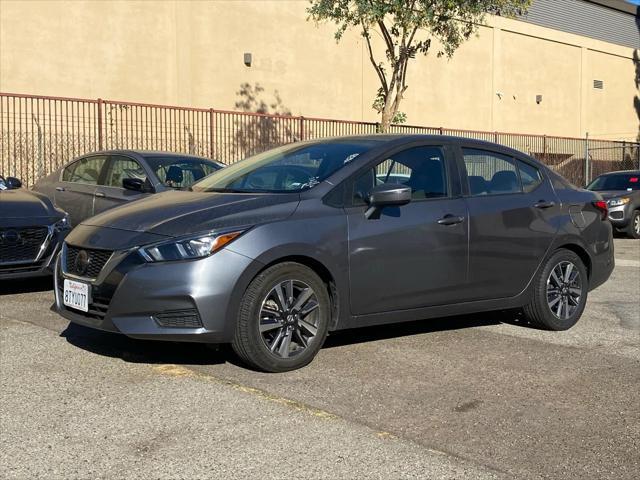 used 2021 Nissan Versa car, priced at $14,999