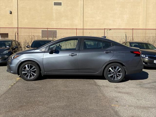 used 2021 Nissan Versa car, priced at $14,999