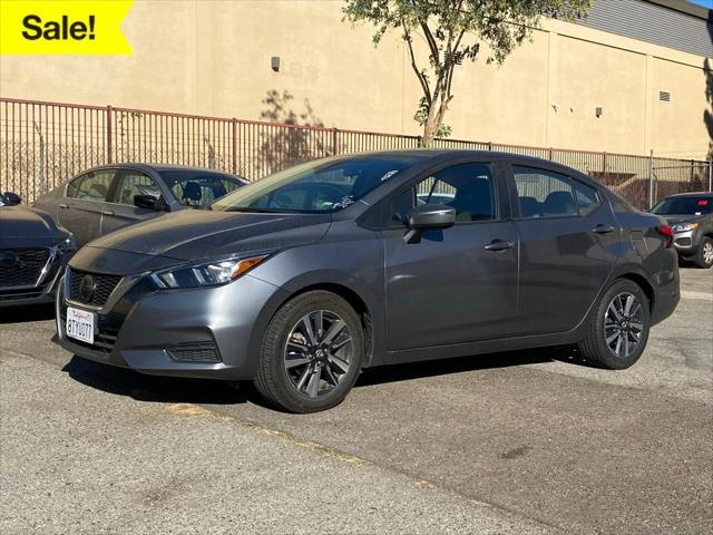 used 2021 Nissan Versa car, priced at $14,999