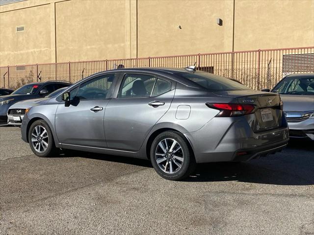 used 2021 Nissan Versa car, priced at $14,999