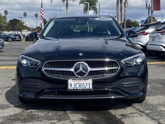 used 2022 Mercedes-Benz C-Class car, priced at $32,000