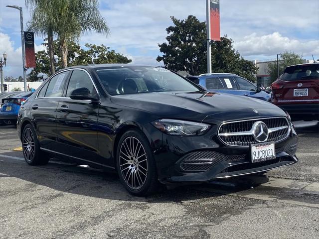 used 2022 Mercedes-Benz C-Class car, priced at $32,000