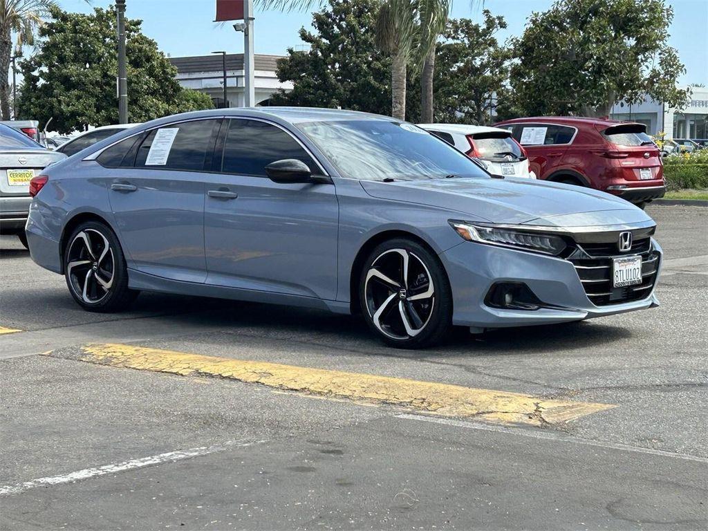 used 2021 Honda Accord car, priced at $21,900