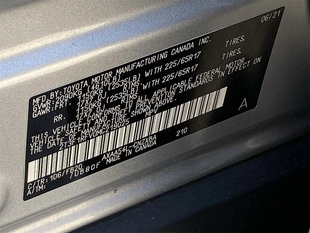 used 2021 Toyota RAV4 car, priced at $23,995