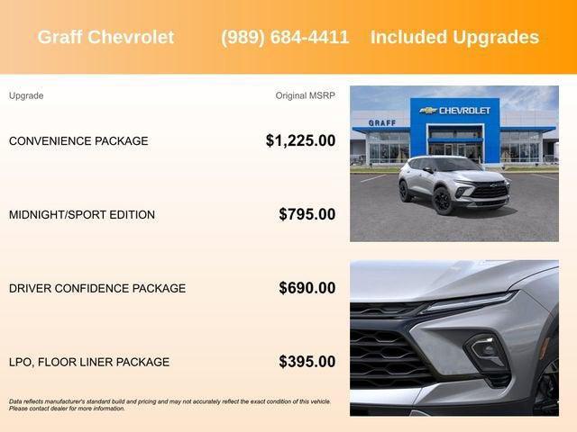 new 2025 Chevrolet Blazer car, priced at $36,981
