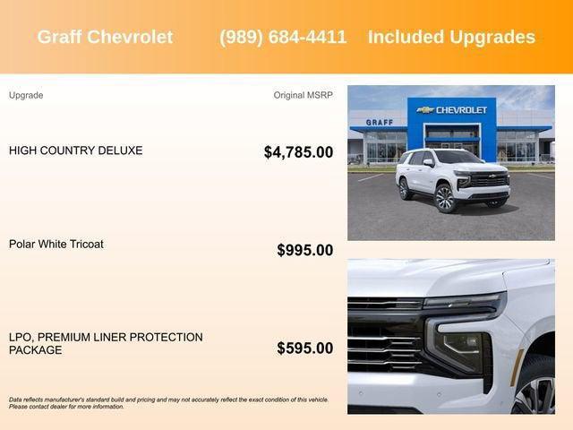 new 2026 Chevrolet Tahoe car, priced at $82,458