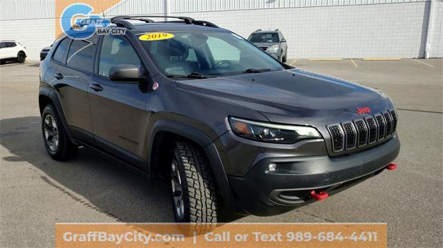 used 2019 Jeep Cherokee car, priced at $16,987