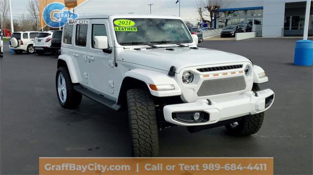 used 2021 Jeep Wrangler Unlimited car, priced at $49,997