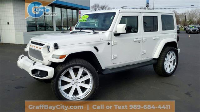 used 2021 Jeep Wrangler Unlimited car, priced at $49,997