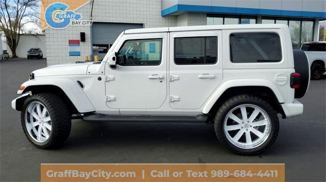 used 2021 Jeep Wrangler Unlimited car, priced at $49,997