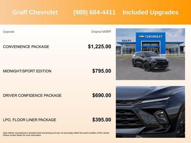 new 2025 Chevrolet Blazer car, priced at $36,981