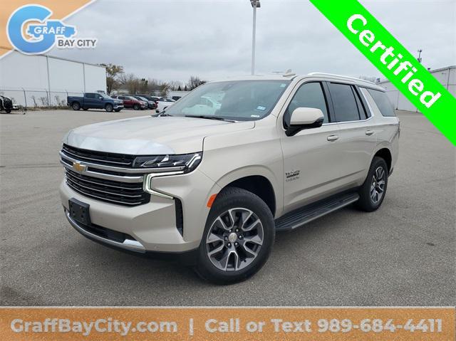 used 2021 Chevrolet Tahoe car, priced at $43,337