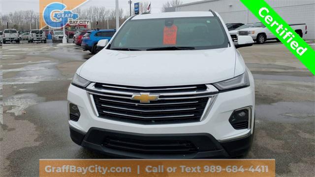 used 2023 Chevrolet Traverse car, priced at $34,500