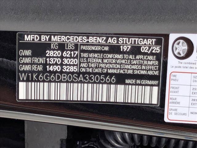 new 2025 Mercedes-Benz S-Class car, priced at $139,350