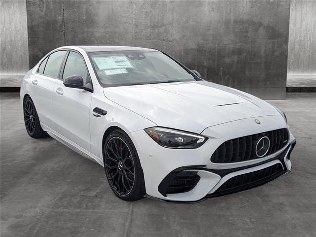 new 2024 Mercedes-Benz AMG C 63 car, priced at $104,085