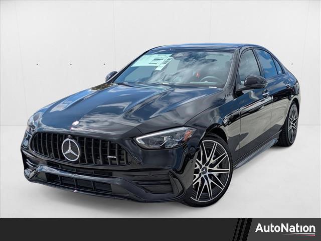 new 2025 Mercedes-Benz AMG C 43 car, priced at $71,565