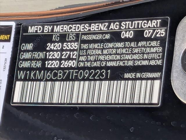 new 2026 Mercedes-Benz AMG CLE 53 car, priced at $88,700