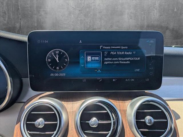 used 2021 Mercedes-Benz C-Class car, priced at $38,995