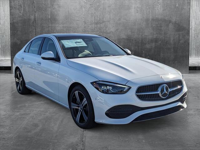 new 2025 Mercedes-Benz C-Class car, priced at $51,755