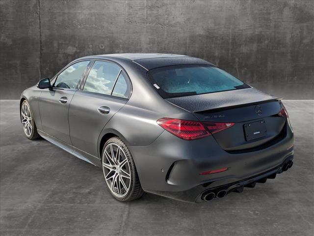 new 2024 Mercedes-Benz AMG C 43 car, priced at $81,670