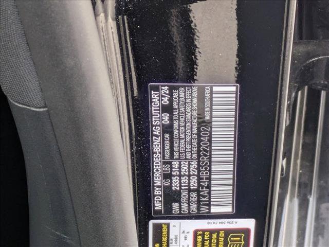 new 2025 Mercedes-Benz C-Class car, priced at $61,212