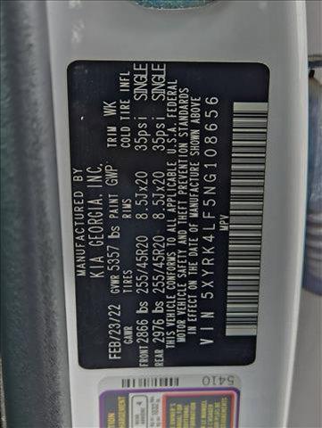 used 2022 Kia Sorento car, priced at $23,991