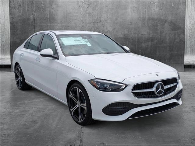 new 2025 Mercedes-Benz C-Class car, priced at $50,745
