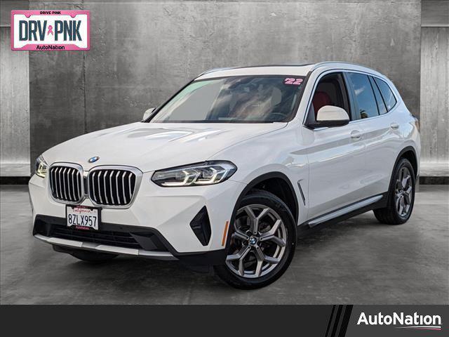 used 2022 BMW X3 car, priced at $29,545