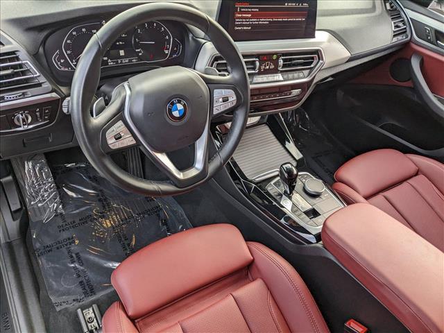 used 2022 BMW X3 car, priced at $29,545