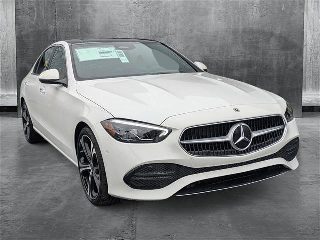 new 2025 Mercedes-Benz C-Class car, priced at $52,120