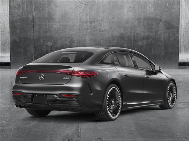 new 2025 Mercedes-Benz AMG EQS car, priced at $166,155