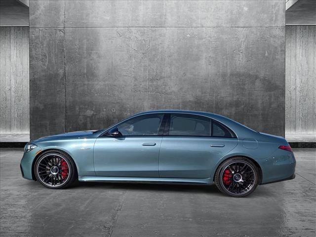 new 2025 Mercedes-Benz AMG S 63 E car, priced at $193,630