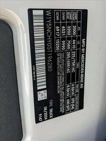 new 2025 Mercedes-Benz Sprinter 3500 car, priced at $74,250