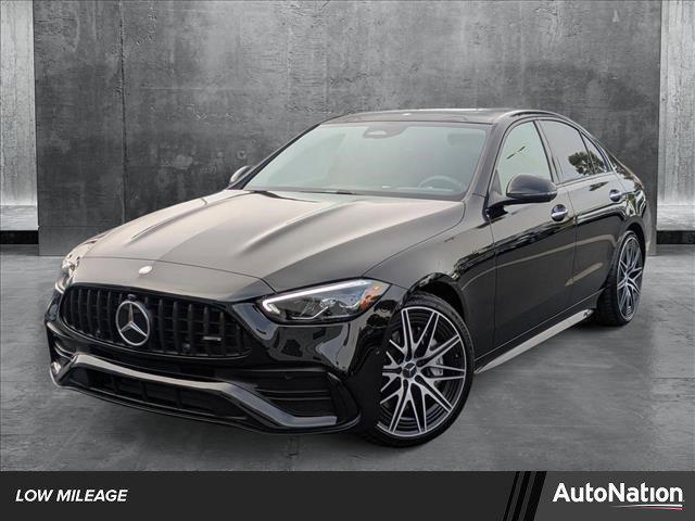 used 2025 Mercedes-Benz AMG C 43 car, priced at $62,933