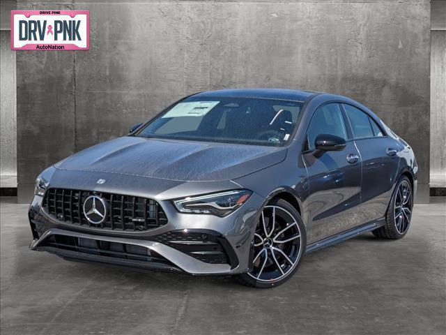 new 2025 Mercedes-Benz AMG CLA 35 car, priced at $62,195