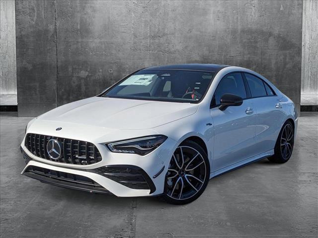 new 2025 Mercedes-Benz AMG CLA 35 car, priced at $61,445