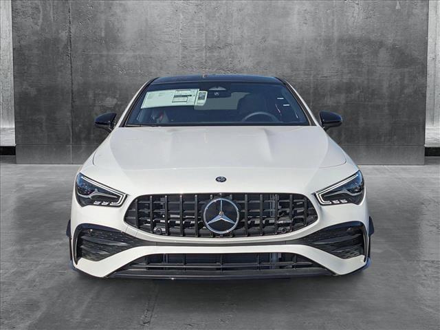 new 2025 Mercedes-Benz AMG CLA 35 car, priced at $61,445