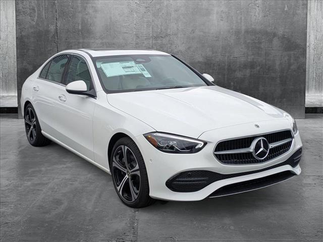 new 2025 Mercedes-Benz C-Class car, priced at $50,745